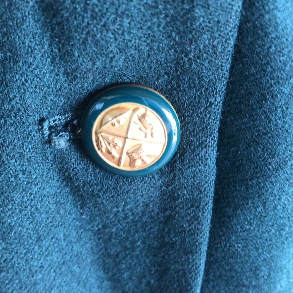 Pendleton Green Wool Skirt Suit - 14/12 - Picture 4 of 13